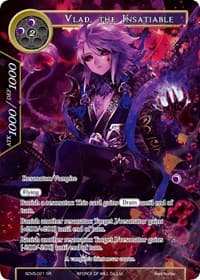 Vlad, the Insatiable - Valhalla Cluster Starter Deck - Force of Will card