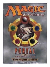 Portal Second Age Theme Deck - The Nightstalkers - Portal Second Age - Magic: The Gathering card