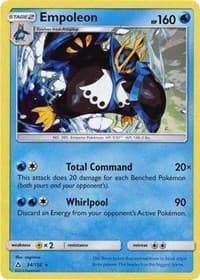 Empoleon - 34/156 (Cracked Ice Holo) - Deck Exclusives - Pokemon card