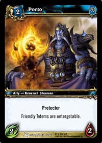 Porto - Fires of Outland - WoW card