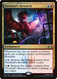 Firemind's Research - Guilds of Ravnica - Magic: The Gathering card