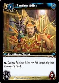 Ranthus Adler - Fires of Outland - WoW card