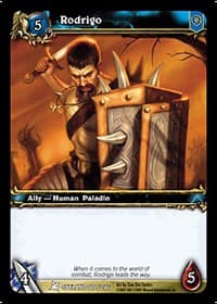 Rodrigo - Fires of Outland - WoW card