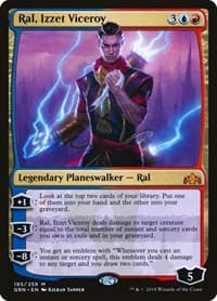 Ral, Izzet Viceroy - Guilds of Ravnica - Magic: The Gathering card