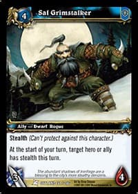 Sal Grimstalker - Fires of Outland - WoW card