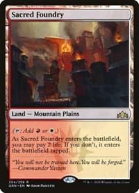 Sacred Foundry - Guilds of Ravnica - Magic: The Gathering card