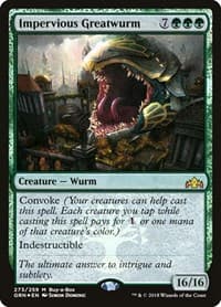 Impervious Greatwurm - Buy-A-Box Promos - Magic: The Gathering card