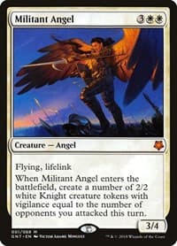 Militant Angel - Magic Game Night - Magic: The Gathering card