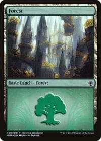 Forest - Selesnya (A09) - Launch Party & Release Event Promos - Magic: The Gathering card