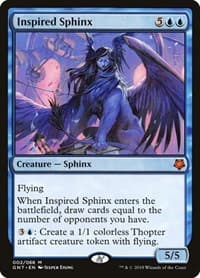 Inspired Sphinx - Magic Game Night - Magic: The Gathering card
