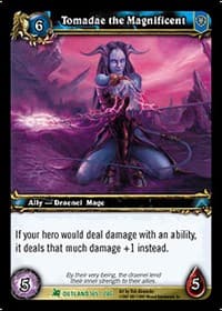 Tomadae the Magnificent - Fires of Outland - WoW card