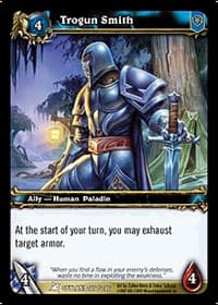 Trogun Smith - Fires of Outland - WoW card