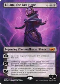 Liliana, the Last Hope - Mythic Edition: Guilds of Ravnica - Magic: The Gathering card