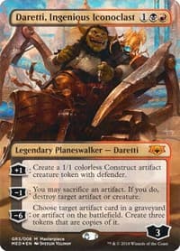 Daretti, Ingenious Iconoclast - Mythic Edition: Guilds of Ravnica - Magic: The Gathering card