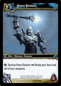 Unen Rataan - Fires of Outland - WoW card
