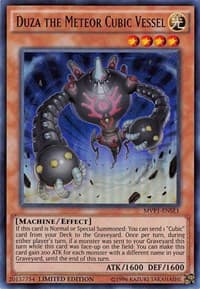 Duza the Meteor Cubic Vessel - The Dark Side of Dimensions Movie Pack: Special Edition - YuGiOh card