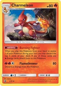 Charmeleon - Dragon Majesty - Pokemon card