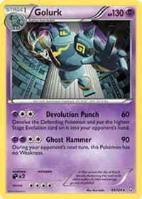 Golurk - 59/124 (EX Dragons Exalted) - Deck Exclusives - Pokemon card