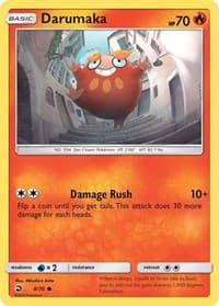 Darumaka - Dragon Majesty - Pokemon card