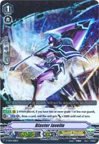 Blaster Javelin (RRR Foil) - V-TD04: Ren Suzugamori - Cardfight Vanguard card