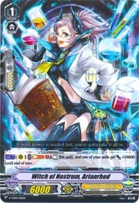 Witch of Nostrum, Arianrhod - V-TD04: Ren Suzugamori - Cardfight Vanguard card