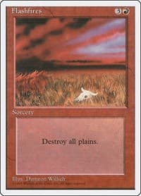 Flashfires - Fourth Edition - Magic: The Gathering card