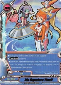 It's Superhero Time!! - S-UB01: Superhero Wars Omega -Advent of Cosmoman!- - Future Card BuddyFight card