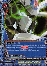 Battle Building! Online! - S-UB01: Superhero Wars Omega -Advent of Cosmoman!- - Future Card BuddyFight card