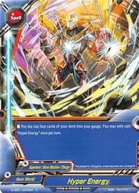 Hyper Energy - S-UB01: Superhero Wars Omega -Advent of Cosmoman!- - Future Card BuddyFight card