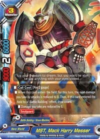 MST, Mack Harry Messer - S-UB01: Superhero Wars Omega -Advent of Cosmoman!- - Future Card BuddyFight card