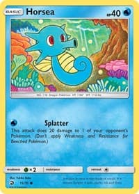 Horsea (15) - Dragon Majesty - Pokemon card