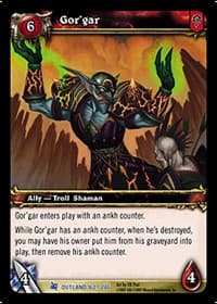 Gor'gar - Fires of Outland - WoW card