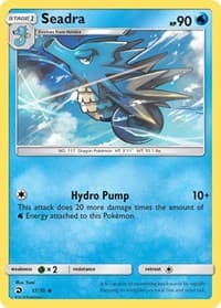 Seadra - Dragon Majesty - Pokemon card