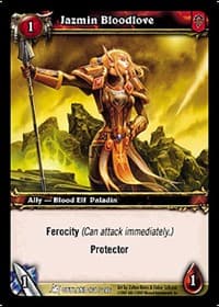 Jazmin Bloodlove - Fires of Outland - WoW card