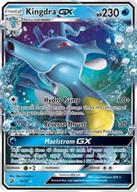 Kingdra GX - Dragon Majesty - Pokemon card