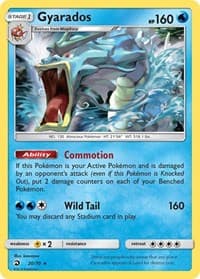 Gyarados - Dragon Majesty - Pokemon card