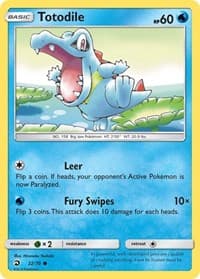 Totodile - Dragon Majesty - Pokemon card