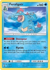 Feraligatr - Dragon Majesty - Pokemon card