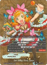 Red Riding Hood, Emma (BR) - S-UB02: Miracle Fighters ~Miko & Mel~ - Future Card BuddyFight card