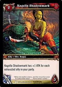 Kagella Shadowmark - Fires of Outland - WoW card