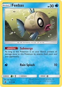 Feebas - Dragon Majesty - Pokemon card