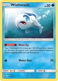 Wishiwashi - Dragon Majesty - Pokemon card