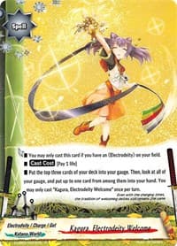 Kagura, Electrodeity Welcome - S-UB02: Miracle Fighters ~Miko & Mel~ - Future Card BuddyFight card