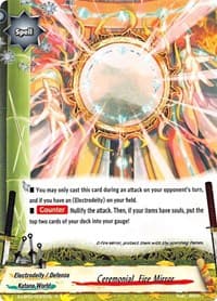 Ceremonial, Fire Mirror - S-UB02: Miracle Fighters ~Miko & Mel~ - Future Card BuddyFight card