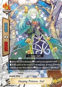 Sleeping Princess, Stef - S-UB02: Miracle Fighters ~Miko & Mel~ - Future Card BuddyFight card