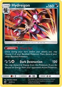 Hydreigon - Dragon Majesty - Pokemon card
