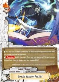 Deadly Serious Teuffel - S-UB02: Miracle Fighters ~Miko & Mel~ - Future Card BuddyFight card