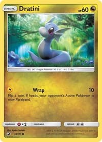 Dratini (34) - Dragon Majesty - Pokemon card