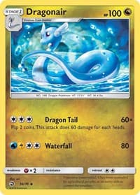 Dragonair - Dragon Majesty - Pokemon card