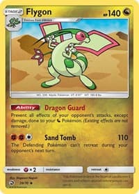 Flygon - Dragon Majesty - Pokemon card